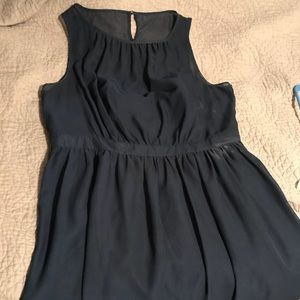 Navy blue formal dress